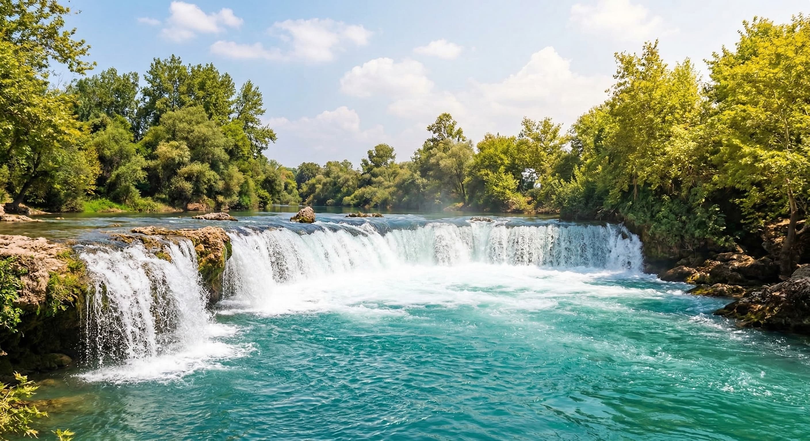Manavgat Şelalesi'nin Serin Sularında Huzur